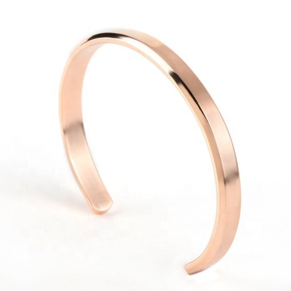 Cuff Bangle Other - New! Stainless Steel Rose Gold Cuff Bracelets Bangles